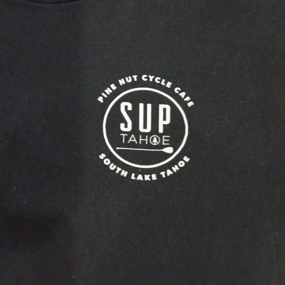 Sup Tahoe & Pine Nut Tshirt  South Lake Tahoe  Brand Next Level  Size Medium Men - Picture 1 of 7